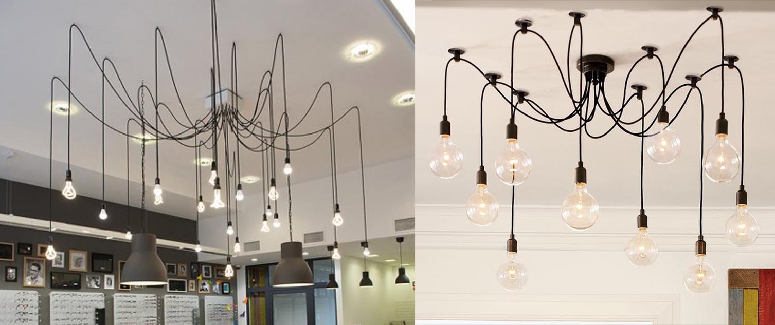 INDUSTRIAL EDISON CHANDELIER