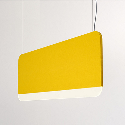 Подвесной светильник New Slab LED Pendant Light By Lukas Peet, from ANDlight 210 см  Желтый  фото 1