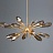 Подвесная люстра Hammerton Aalto Oval Starbust Chandelier 80 см  фото 5