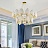 Ritz Crystall Leaf Chandelier фото 11