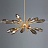 Подвесная люстра Hammerton Aalto Oval Starbust Chandelier 80 см  фото 10