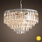 1920s Odeon Glass Fringe Chandelier (M) - 5 rings 60 см   фото 6