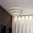 Люстра Roll&Hill Halo Chandelier 4 Rings 100 см  Латунь фото 4