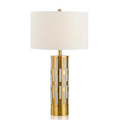 Настольная лампа Art Deco Brass Reading Table Lamp  фото 1