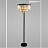 Restoration Hardware 1920S Odeon Glass Floor Lamp Коньячный фото 8