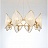 Ritz Crystall Leaf Chandelier фото 5