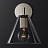 Бра RH Utilitaire Funnel Shade Single Sconce Черный фото 4