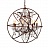 Restoration Hardware Twin Orb Crystal Chandelier 52 см   фото 4