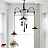 Loft Industry Punk Mirrors Chandelier Кофейный металлик фото 7