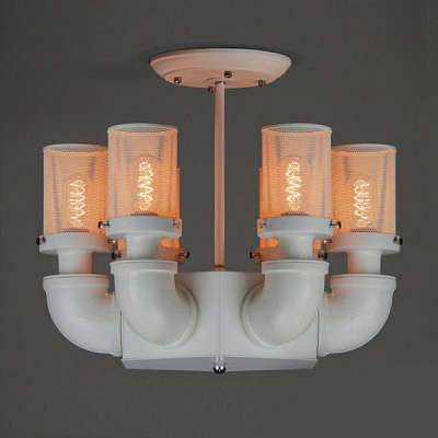 Loft Pipe Chandelier  фото 1