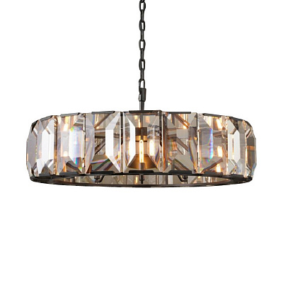 Люстра RH Harlow Crystal Round Chandelier 10 плафонов   фото 1