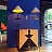 Подвесной светильник Maisondada LITTLE ELIAH PENDING LAMP Синий фото 8