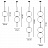 Серия подвесных светодиодных светильников со стеклянными шарообразными плафонами, собранными на латунной стойке VOKE 3 лампы фото 16