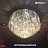 1920s Odeon Glass Fringe Chandelier (S ) - 3 rings 40 см   фото 7