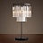 1920s Odeon Glass Fringe Table Lamp Коньячный фото 2