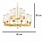 Люстра Kelly Wearstler LIAISON ONE-TIER фото 3