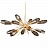 Подвесная люстра Hammerton Aalto Oval Starbust Chandelier 80 см  фото 9