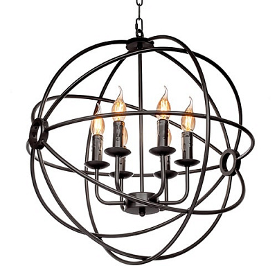 Restoration Hardware Foucault's Orb Smoke 52 см    фото 1