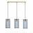 Люстра Gray Glass Pendant Lamp 1 плафон  фото 2