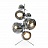 Торшер Light Tripod Stand Mirror Balls фото 2