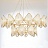 Ritz Crystall Leaf Chandelier фото 3