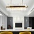 Razor2 Oval Chandelier 90 см   фото 5