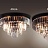 1920s Top Odeon Glass Fringe Chandelier 60 см   фото 3