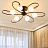 Потолочная люстра Open Bulb Ceiling Light F фото 9