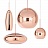 Подвесные светильники Tom Dixon Copper Wide Pendant lamp E фото 8